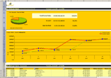 xManager - ScreenShots - Raport Facturi Emise/ Detalii Facturi (grafic lunar)